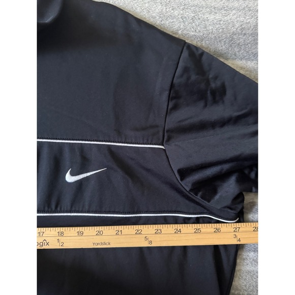Nike Mens Track Jacket XXL Black White Piping Full Zip 458777-010 XXL - Picture 3 of 7